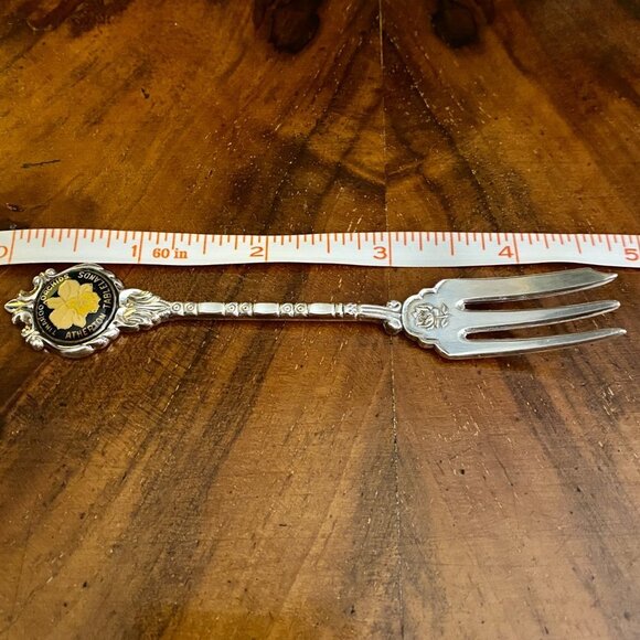 3 For $20  Collectible Tinaroo Orchids Atherton Australia Cocktail Fork - Picture 7 of 7